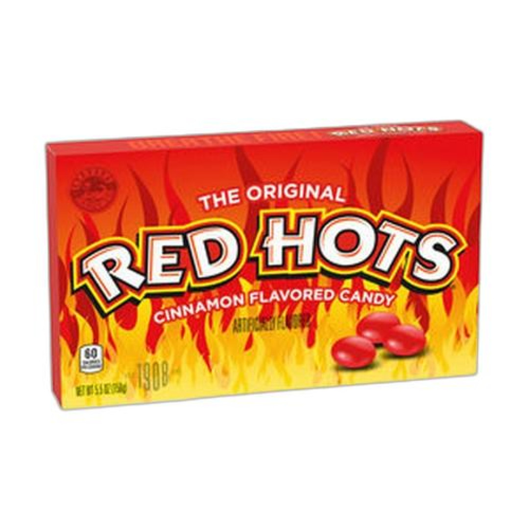 Detalhes do produto Bala Red Hots Original 156G Bert Canela