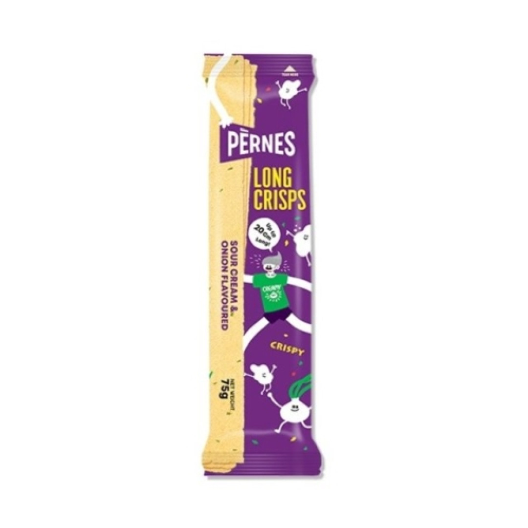 Detalhes do produto Batata Long Crisps 75Gr Pernes Sour Cream