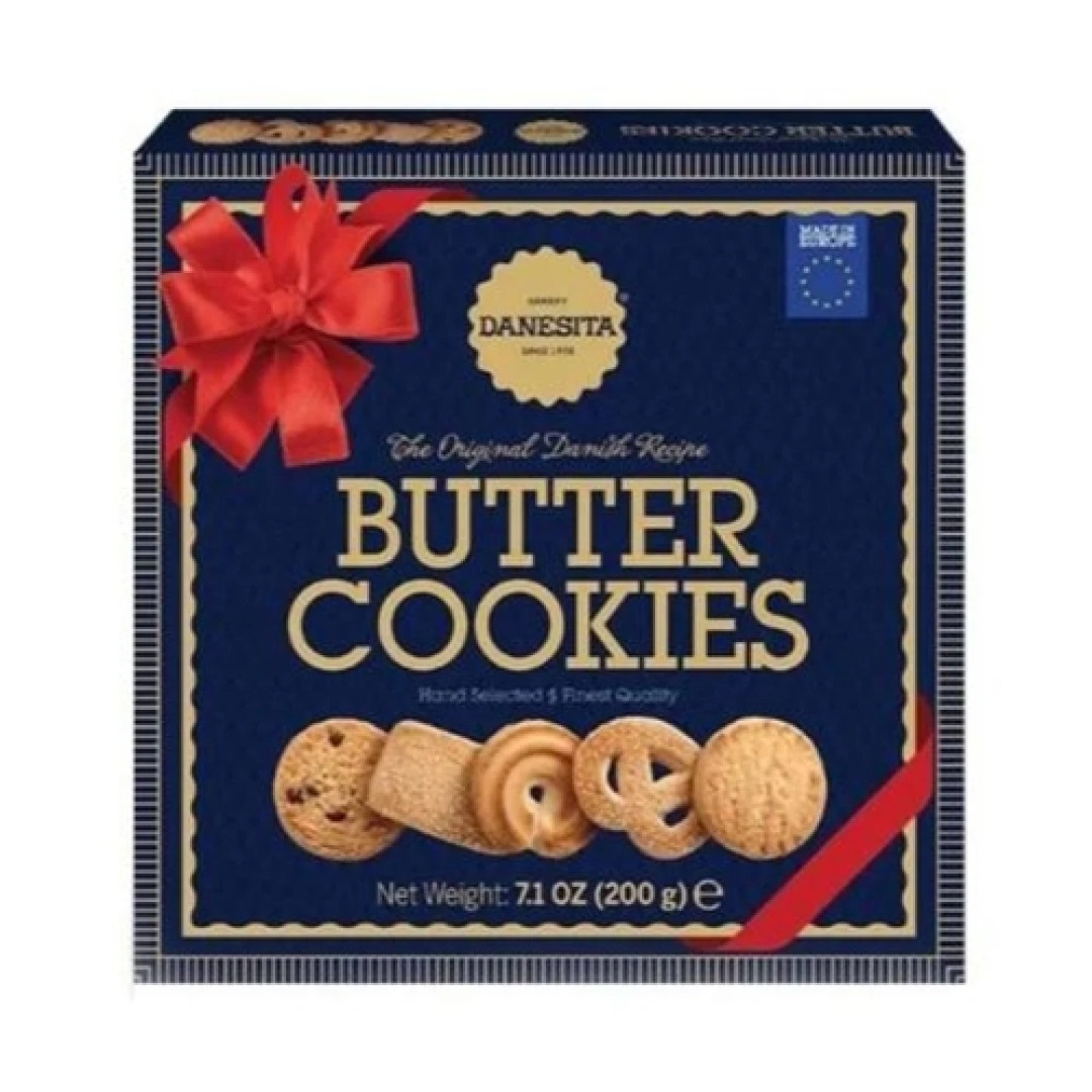 Detalhes do produto Bisc Butter Cookies 200Gr Danesita .