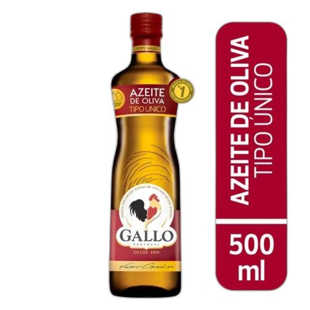 Detalhes do produto Azeite Oliva Tipo Unico Gf 500Ml Gallo .