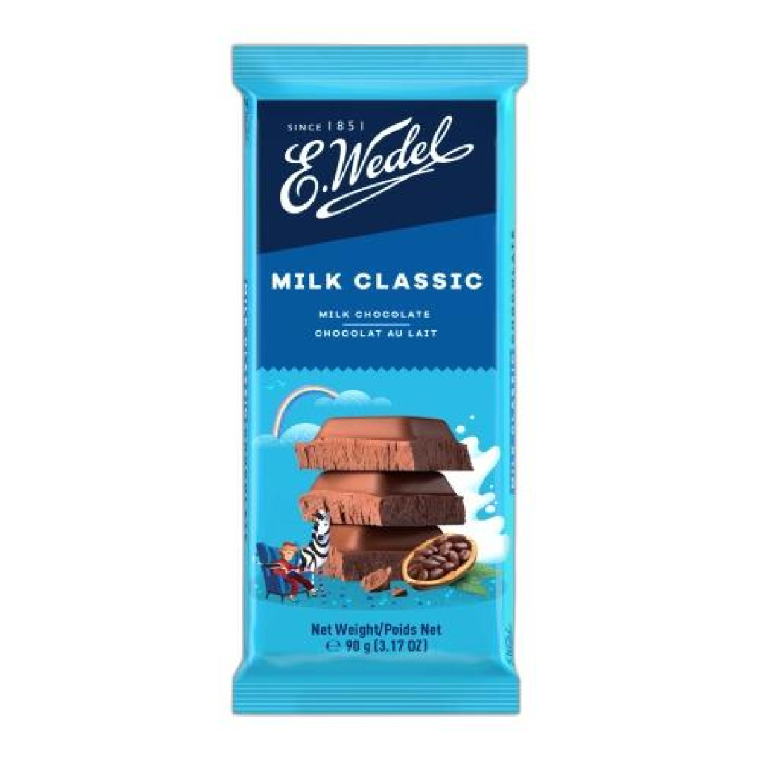 Detalhes do produto Choc E Wedel 90Gr Bertolucci Choc.leite