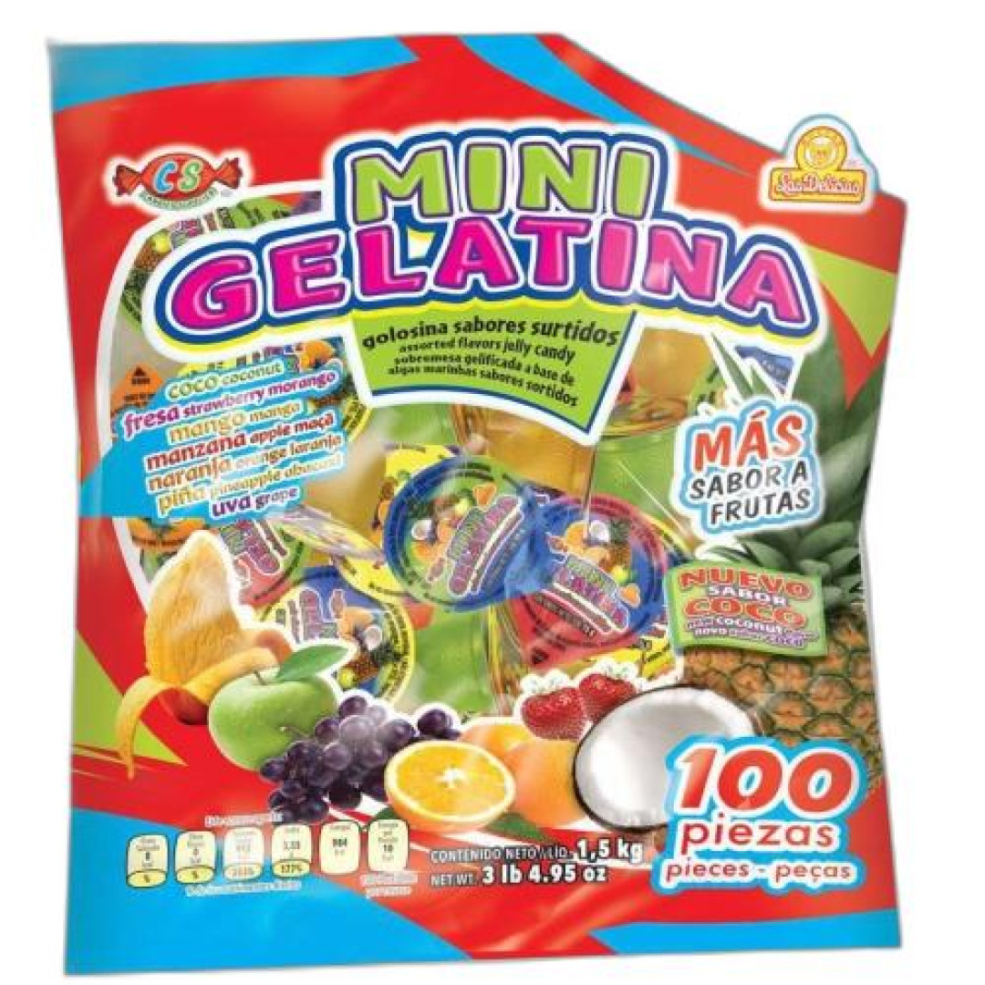 Detalhes do produto Gelatina Mini 100X15Gr La Paz Frutas