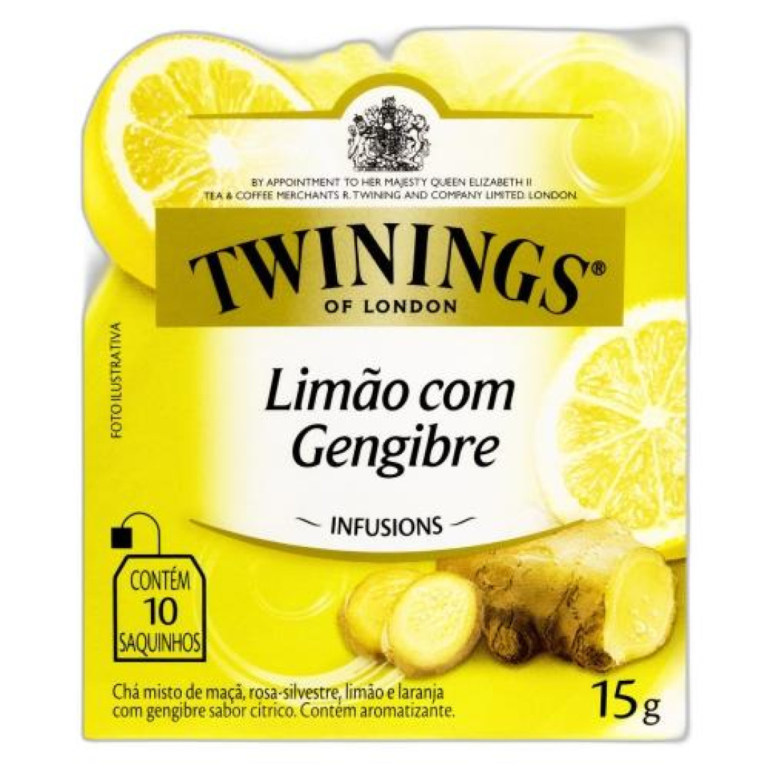 Detalhes do produto Cha 10Un Twinings Gengibre.limao
