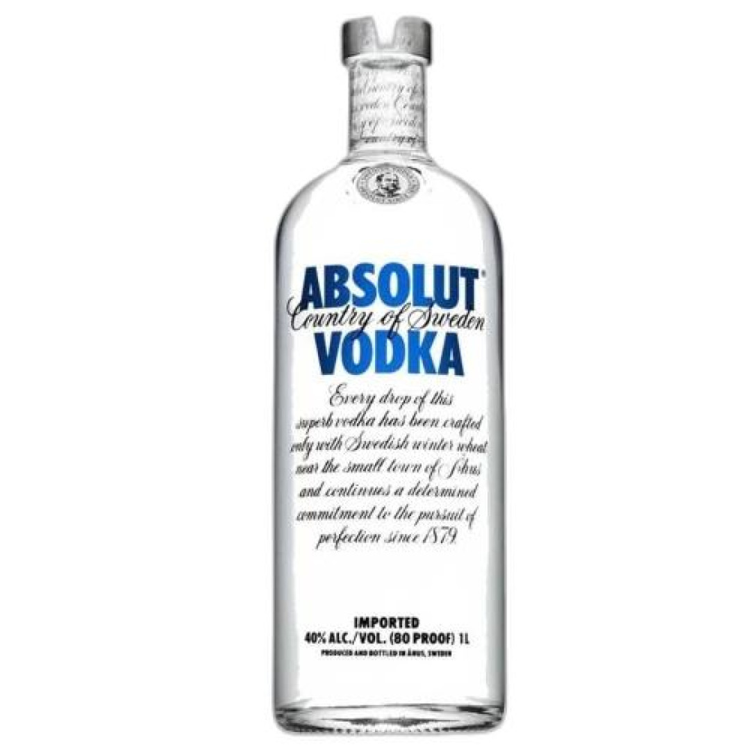 Detalhes do produto Vodka Absolut 1Lt .