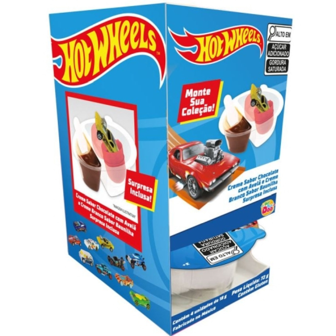 Detalhes do produto Ovo Surpresa Hot Wheels 04Un Bazooka Choc.avela