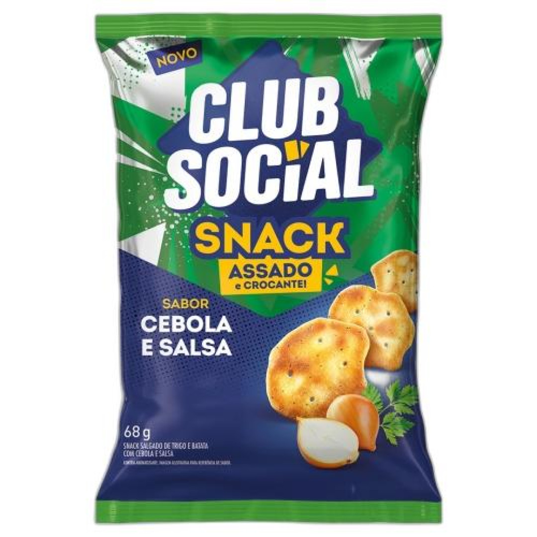 Detalhes do produto Snack Club Social 68Gr Mondelez Cebola.salsa