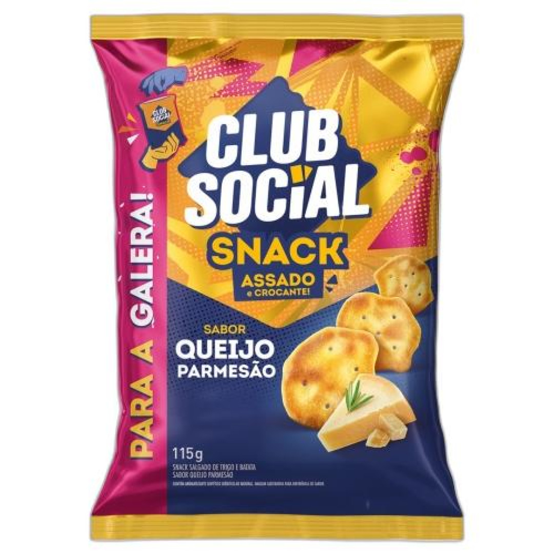 Detalhes do produto Snack Club Social 115Gr Mondelez Parmesao