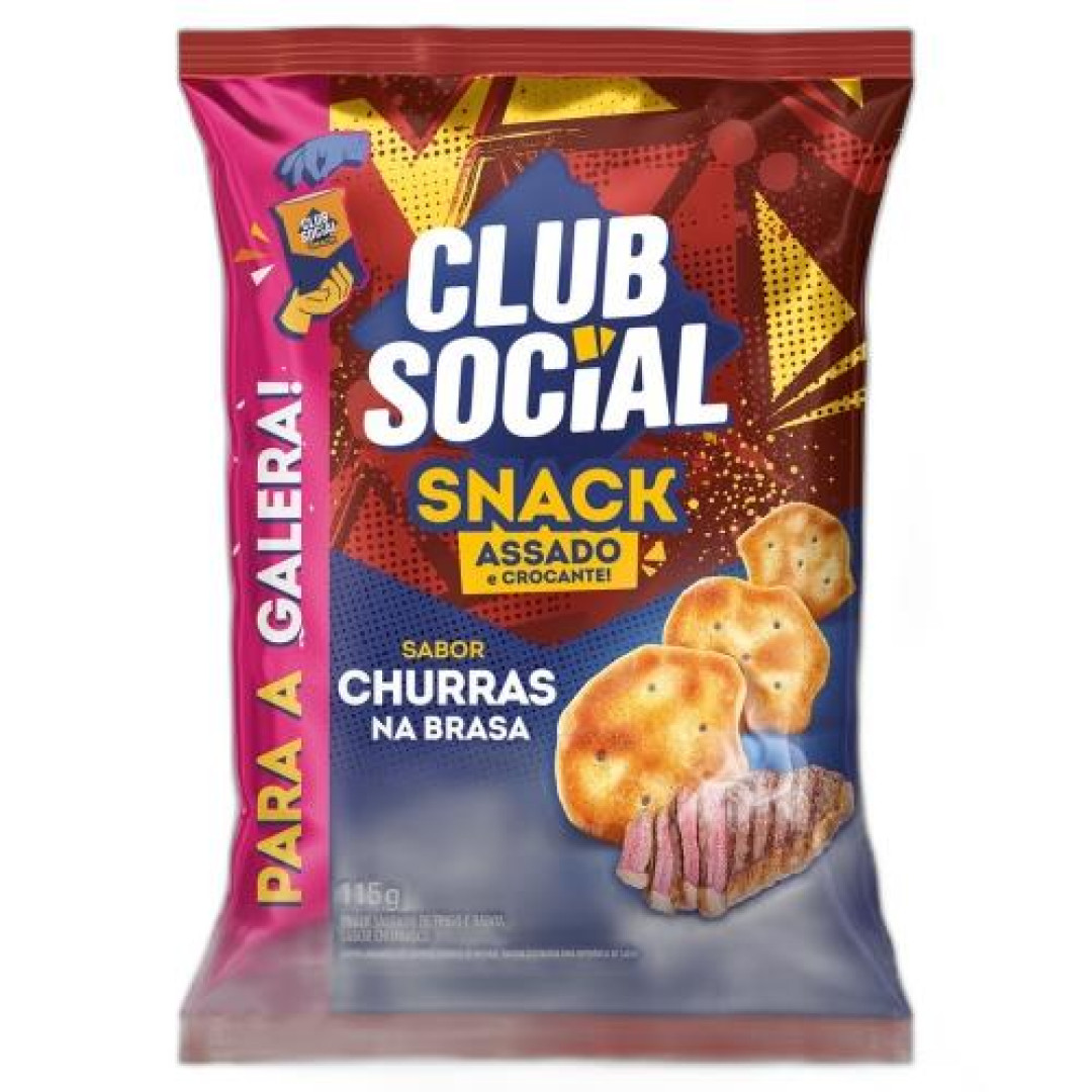 Detalhes do produto Snack Club Social 115Gr Mondelez Churrasco.brasa