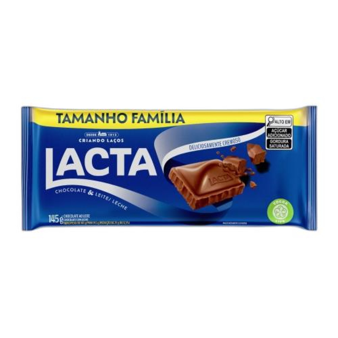 Detalhes do produto Choc 145Gr Lacta Ao Leite