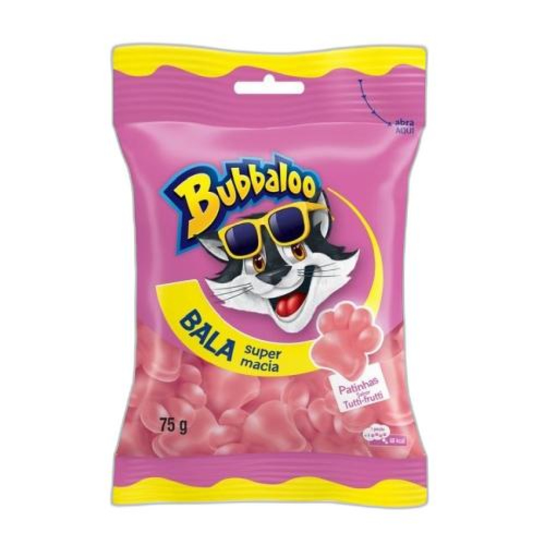 Detalhes do produto Bala Bubbaloo 75Gr Mondelez Tutti Frutti