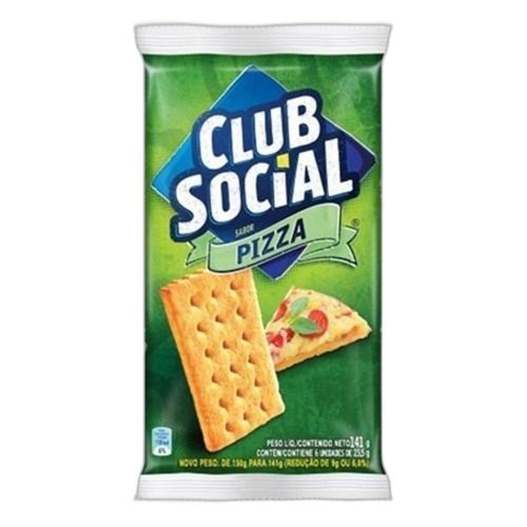 Detalhes do produto Bisc Club Social Pc 141Gr Nabisco Pizza