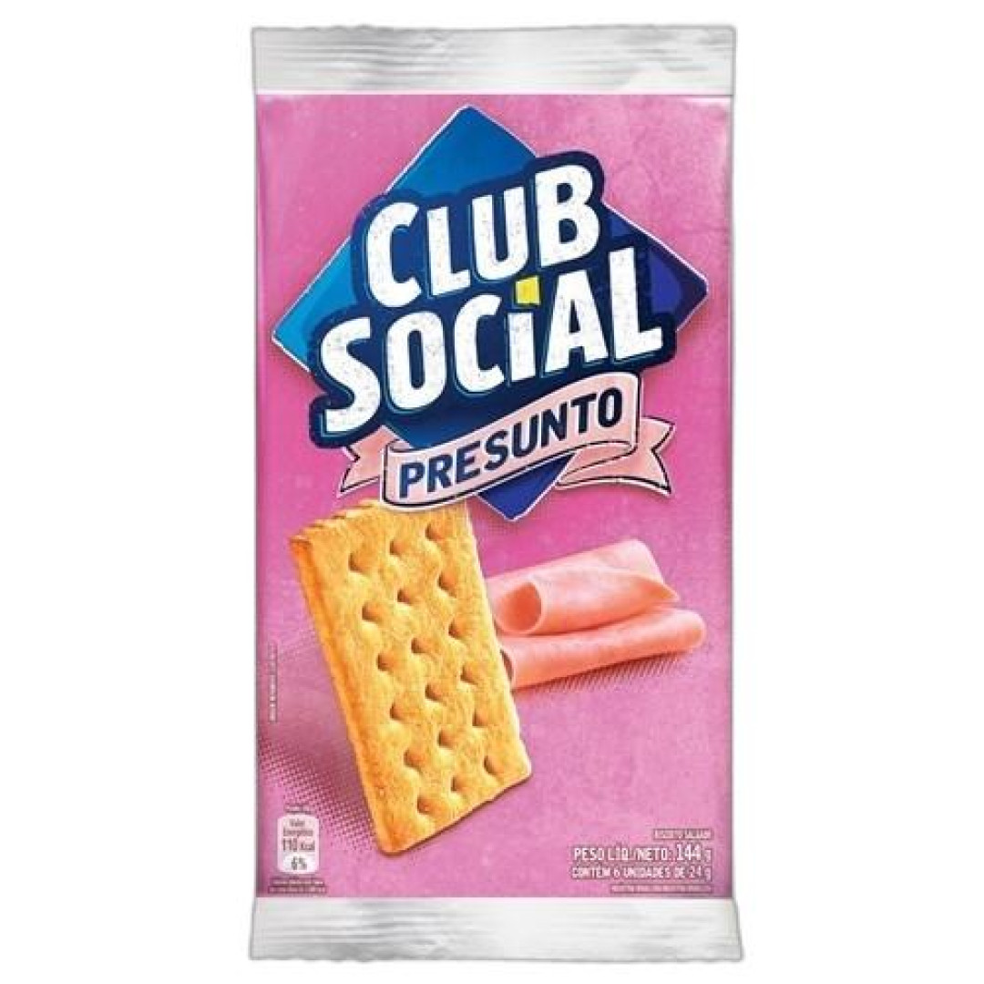 Detalhes do produto Bisc Club Social Pc 141Gr Nabisco Presunto