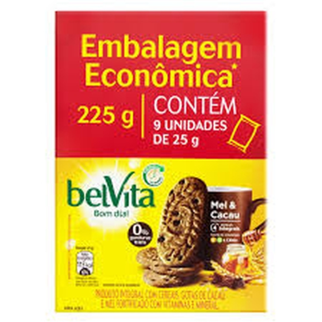 Detalhes do produto Bisc Belvita Dp 09X25Gr Kraft Cacau.mel