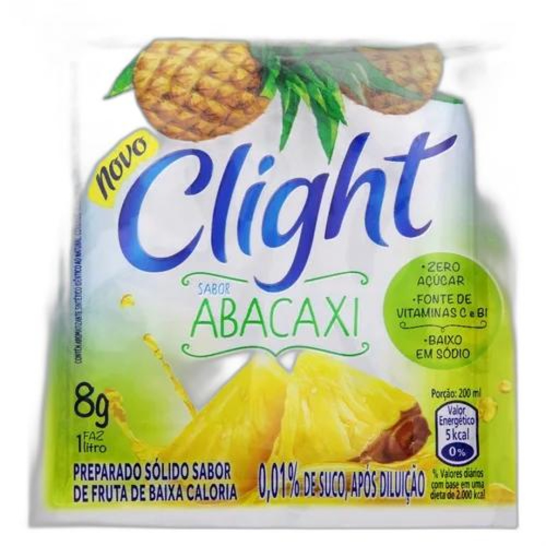 Detalhes do produto Refrc Clight 8Gr Mondelez Abacaxi