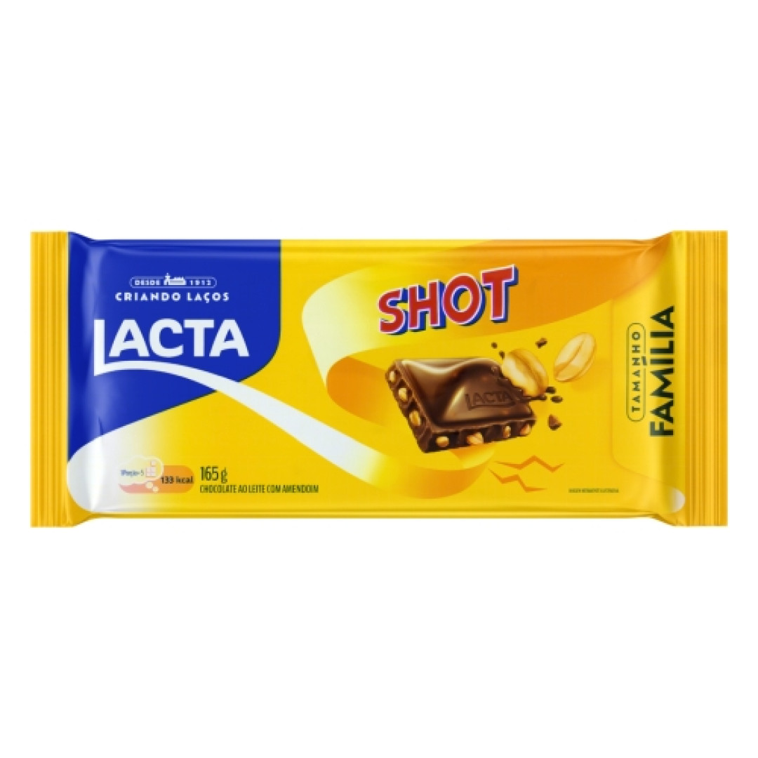 Detalhes do produto Choc Shot 165Gr Lacta Choc.amendoim