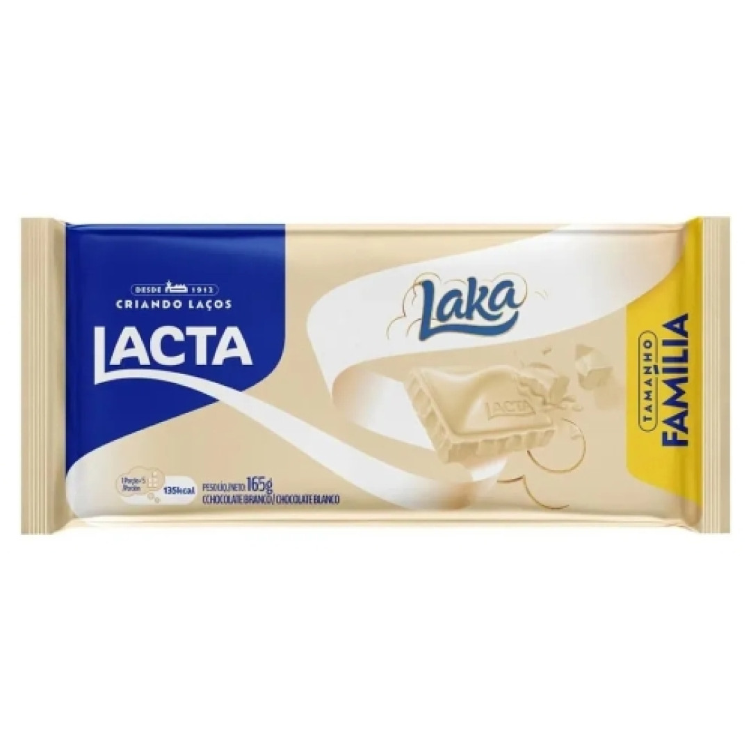 Detalhes do produto Choc Laka 165Gr Lacta Choc Bco