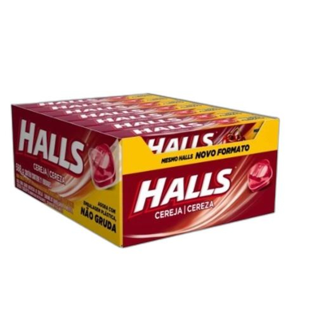 Detalhes do produto Drops Halls 21Un Mdlz Cereja