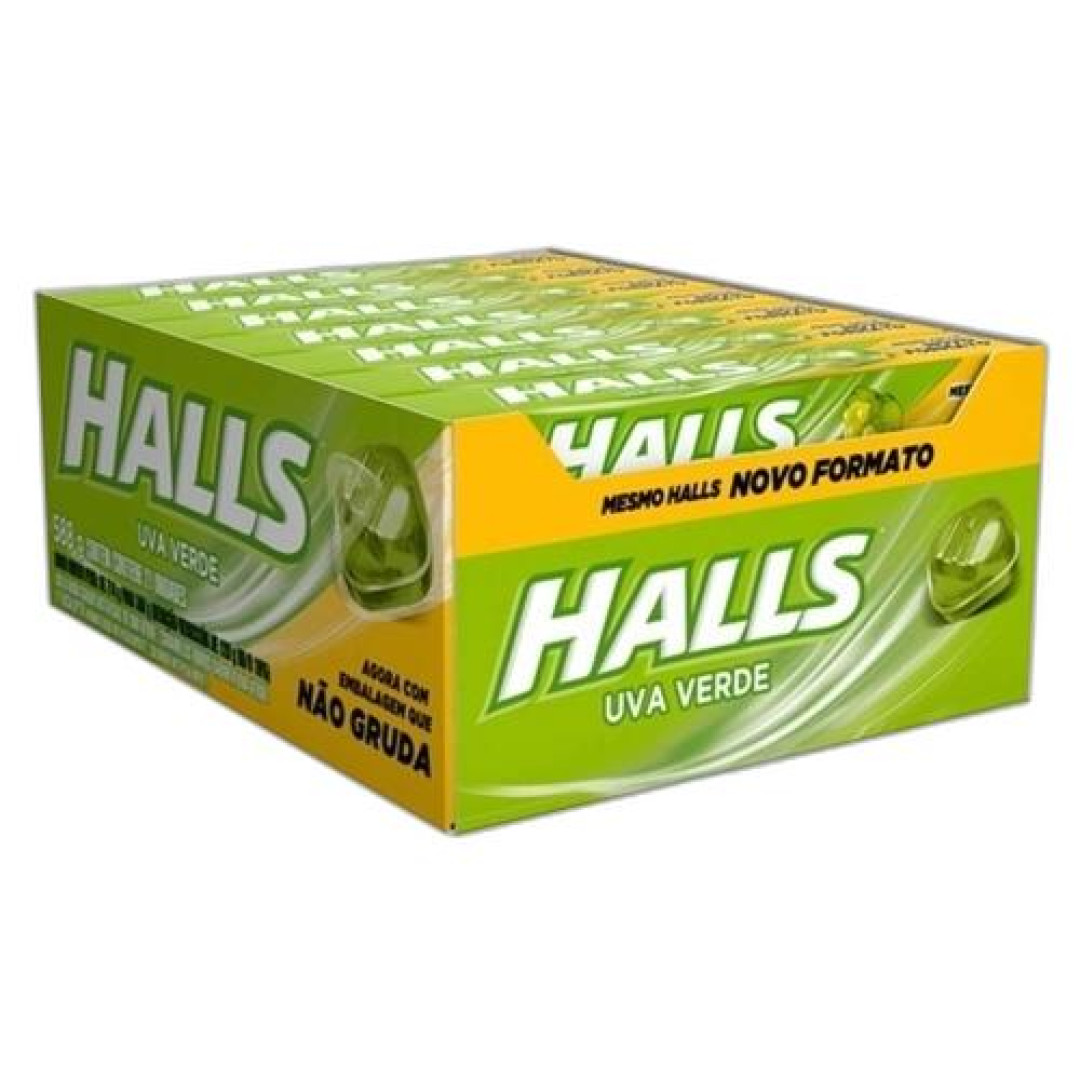 Detalhes do produto Drops Halls 21Un Mdlz Uva Verde