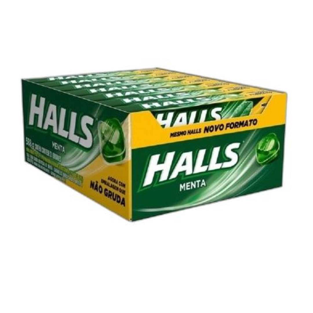 Detalhes do produto Drops Halls 21Un Mdlz Menta