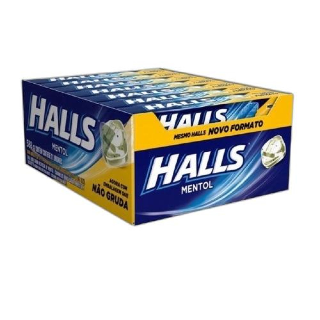 Detalhes do produto Drops Halls 21Un Mdlz Mentol
