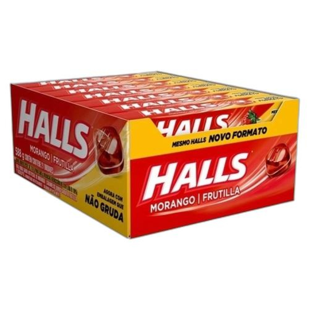 Detalhes do produto Drops Halls 21Un Mdlz Morango