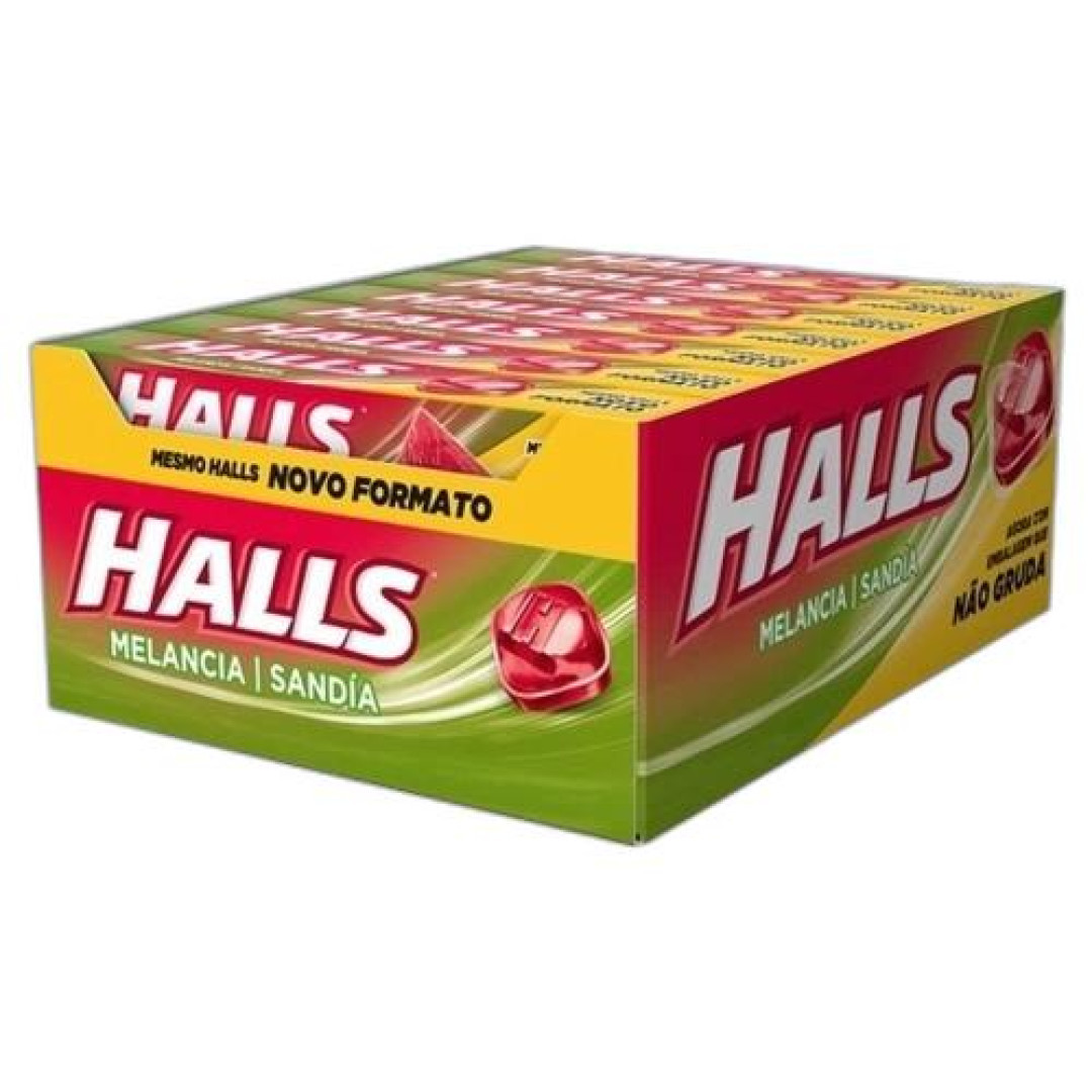 Detalhes do produto Drops Halls 21Un Mdlz Melancia