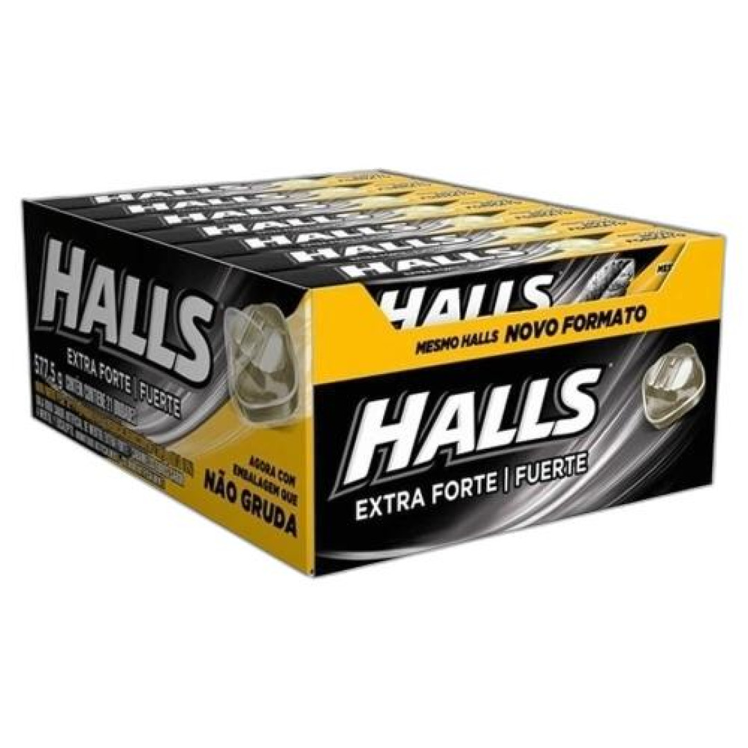 Detalhes do produto Drops Halls 21Un Mdlz Extra Forte