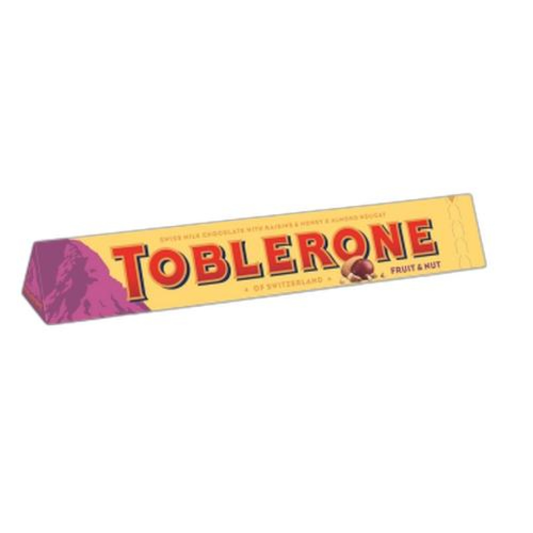 Detalhes do produto Choc Toblerone Fruit E Nut 100Gr .