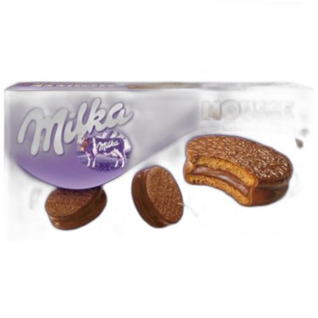 Detalhes do produto Alfajor Milka Dp 252Gr Mousse Choc