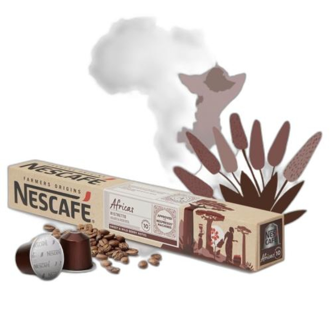 Detalhes do produto Cafe Africas Capsula 10Un Nescafe Ristretto