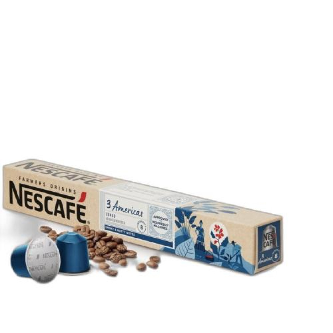 Detalhes do produto Cafe 3 Americas Capsula 10Un Nescafe Lungo