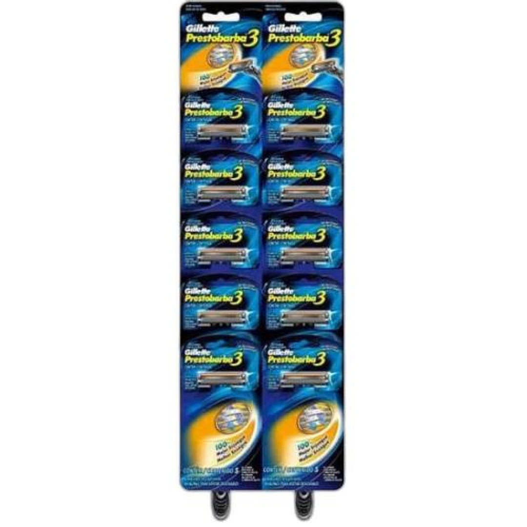 Detalhes do produto Aparelho 10Un Presto 3 Os Gilete .