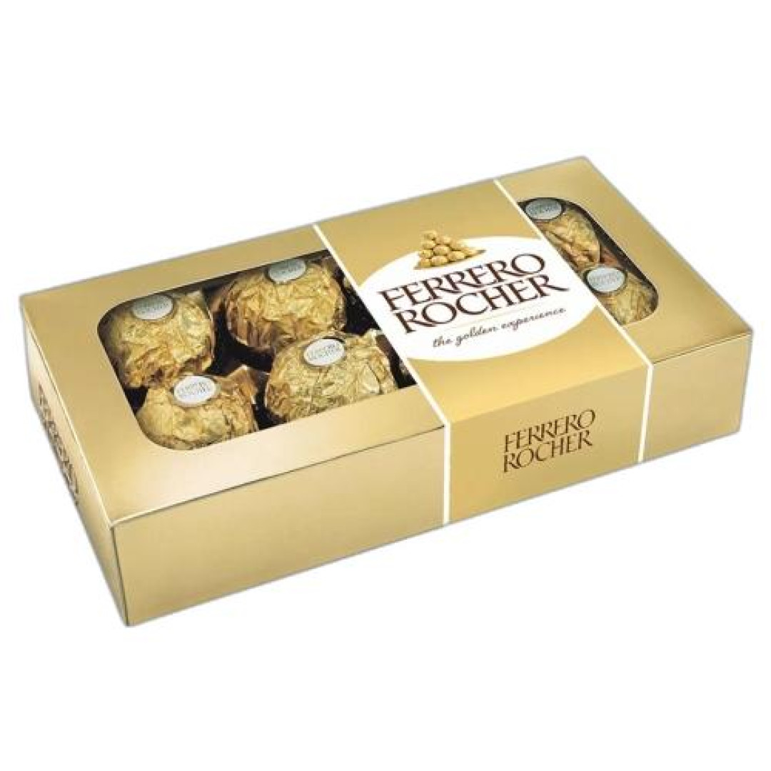 Detalhes do produto Bombom Rocher T8 100Gr (8Un) Ferrero Avela