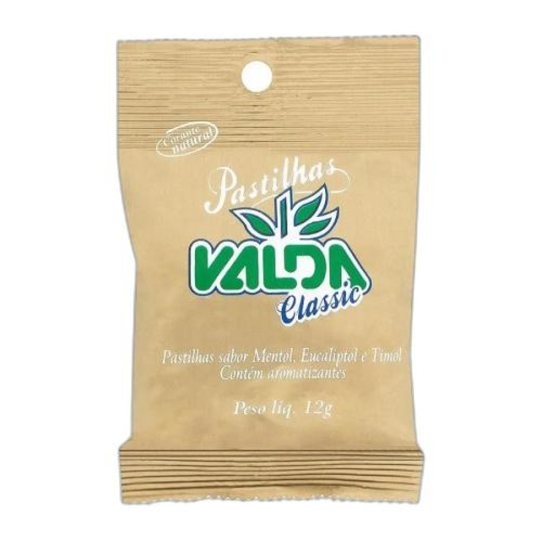 Detalhes do produto Past Classic 12Gr Valda Mento.euca.timo