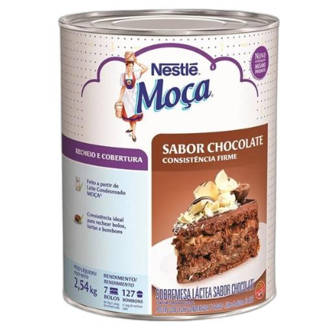 Detalhes do produto Rech E Cobert Moca 2,54Kg Nestle Chocolate
