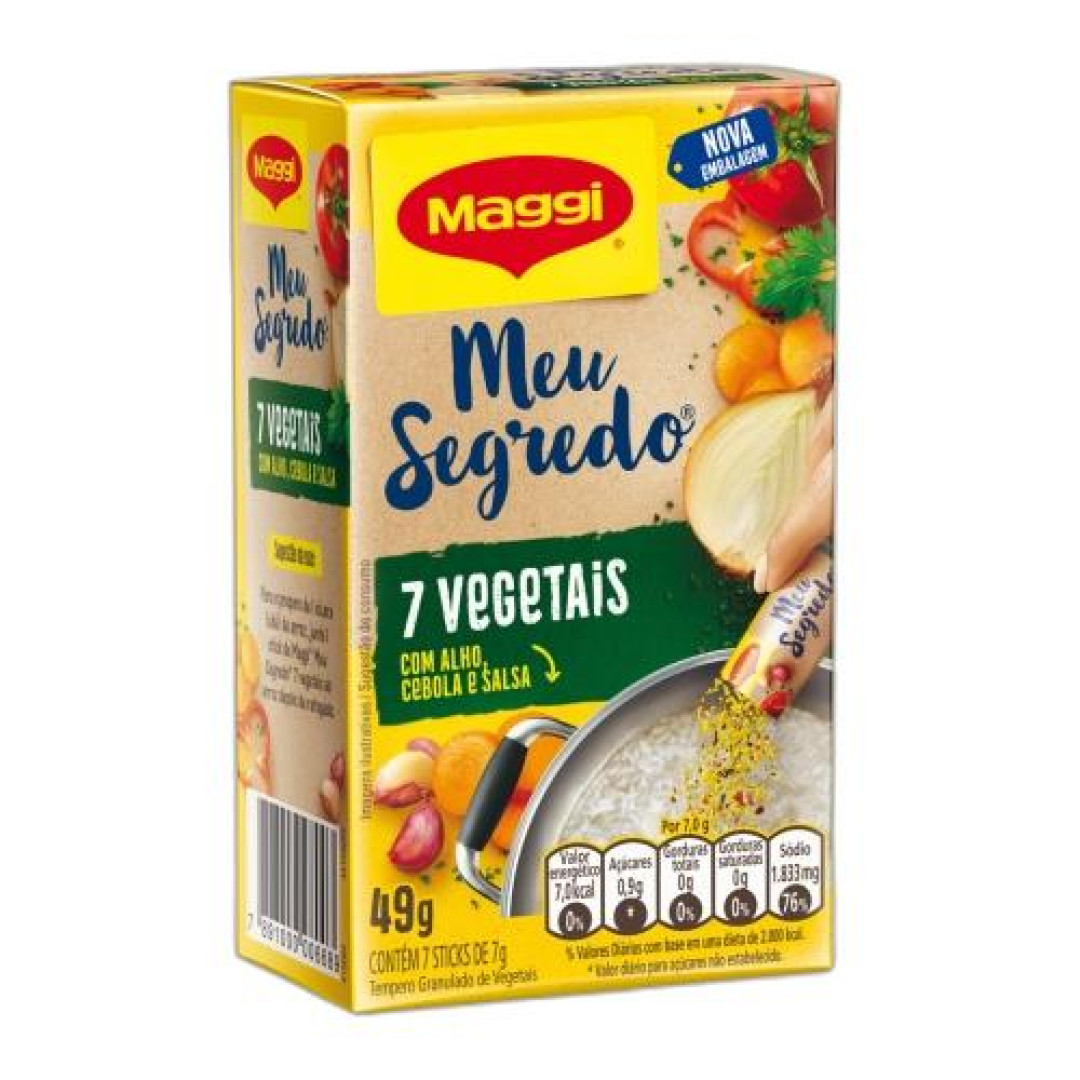 Detalhes do produto Tempero Maggi Meu Segredo 49Gr Nestle Alho.ceb.salsa