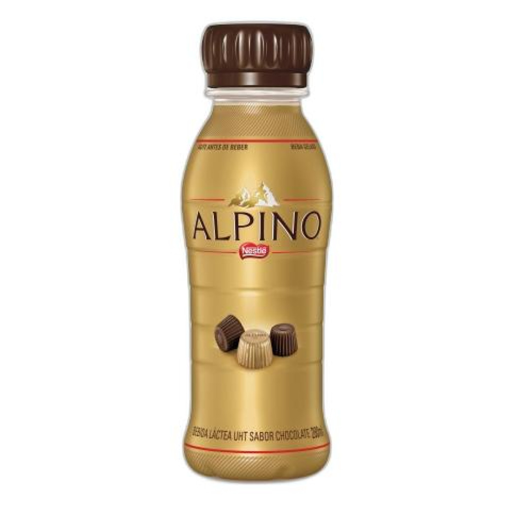 Detalhes do produto Bebida Lactea Alpino 280Ml Nestle Chocolate