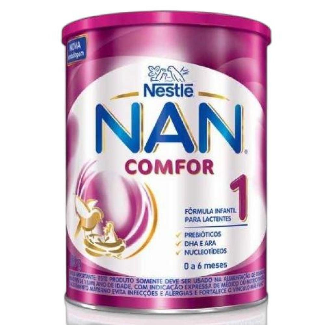 Detalhes do produto Compost Lacteo Nan Comfor 1 800Gr Nestle .