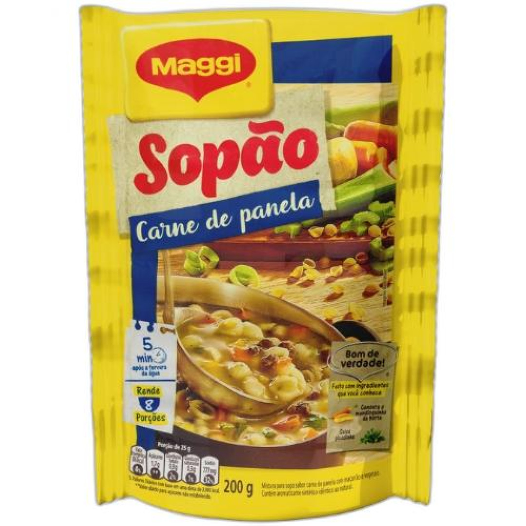 Detalhes do produto Sopao Maggi 200Gr Nestle Carne Panela