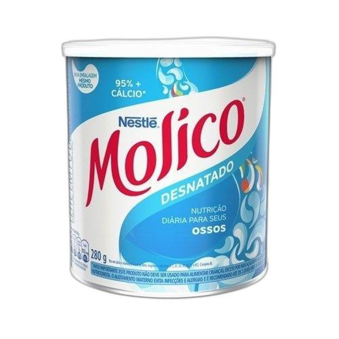 Detalhes do produto Leite Po Molico Lt 280Gr Nestle Desnatado