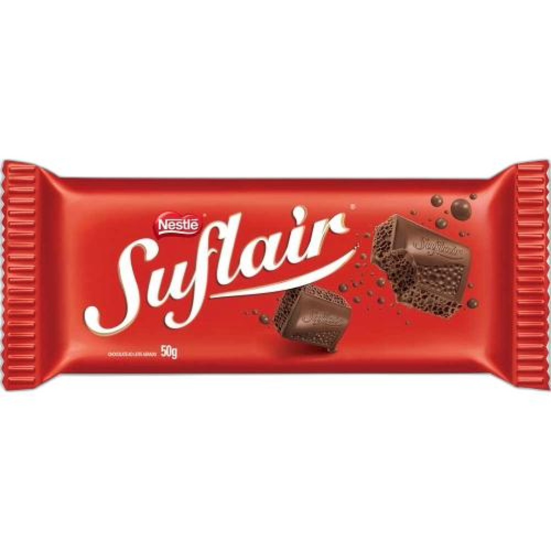 Detalhes do produto Choc Suflair 20X50Gr Nestle Ao Leite