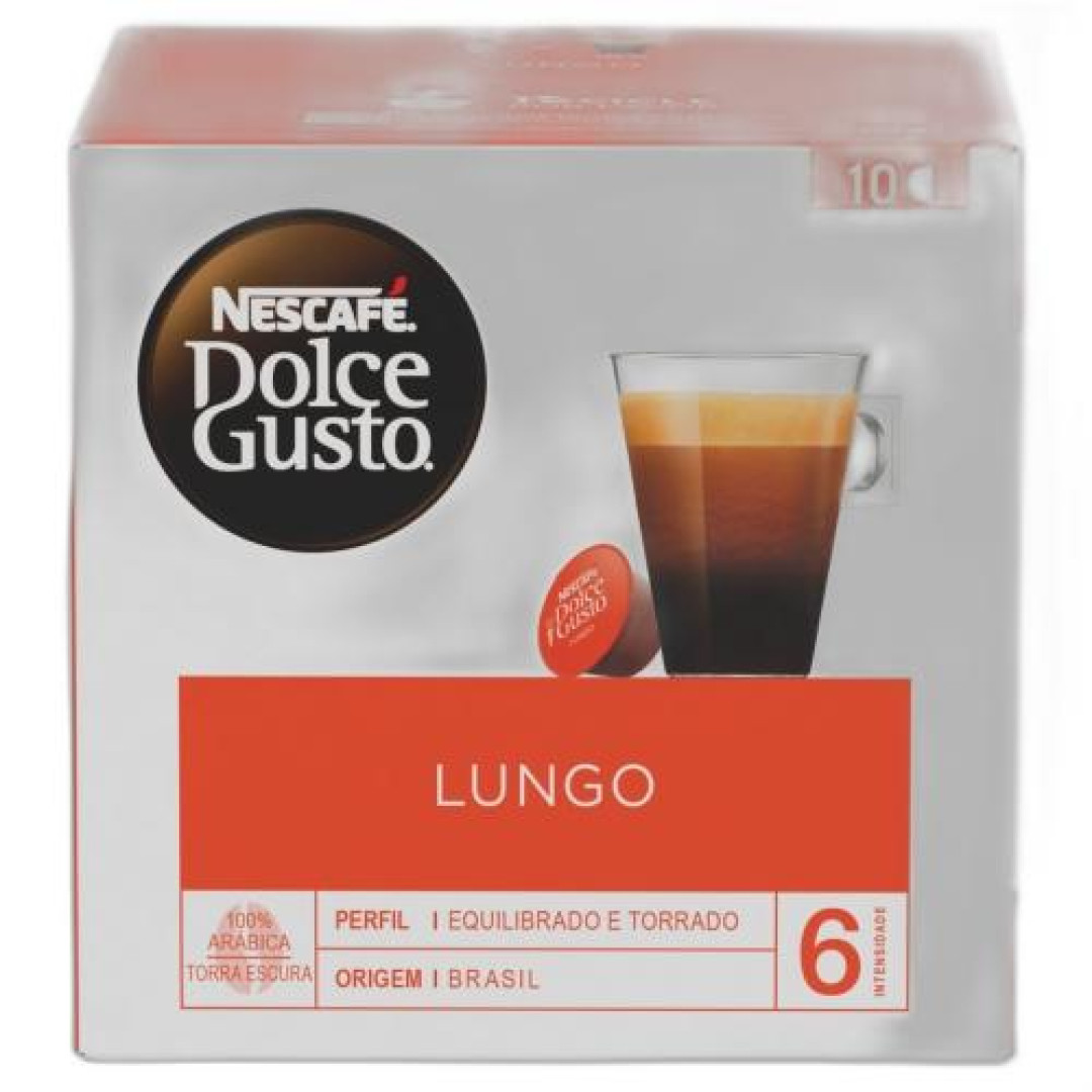 Detalhes do produto Cafe Dolce Gusto Capsula 10Un Nescafe Lungo