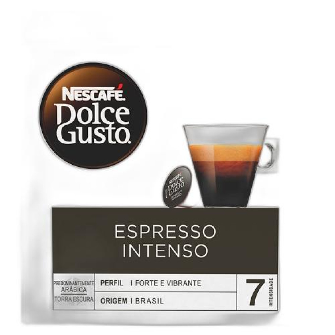 Detalhes do produto Cafe Dolce Gusto Capsula 10Un Nescafe Espresso Intens