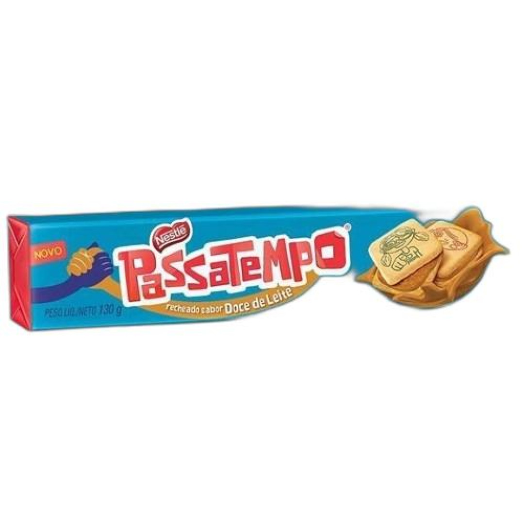 Detalhes do produto Bisc Rech Passatempo 130Gr Nestle Doce De Leite