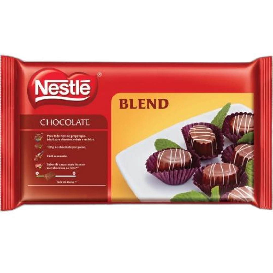 Detalhes do produto Cobert Blend 2,1Kg Nestle Leite.m Amargo