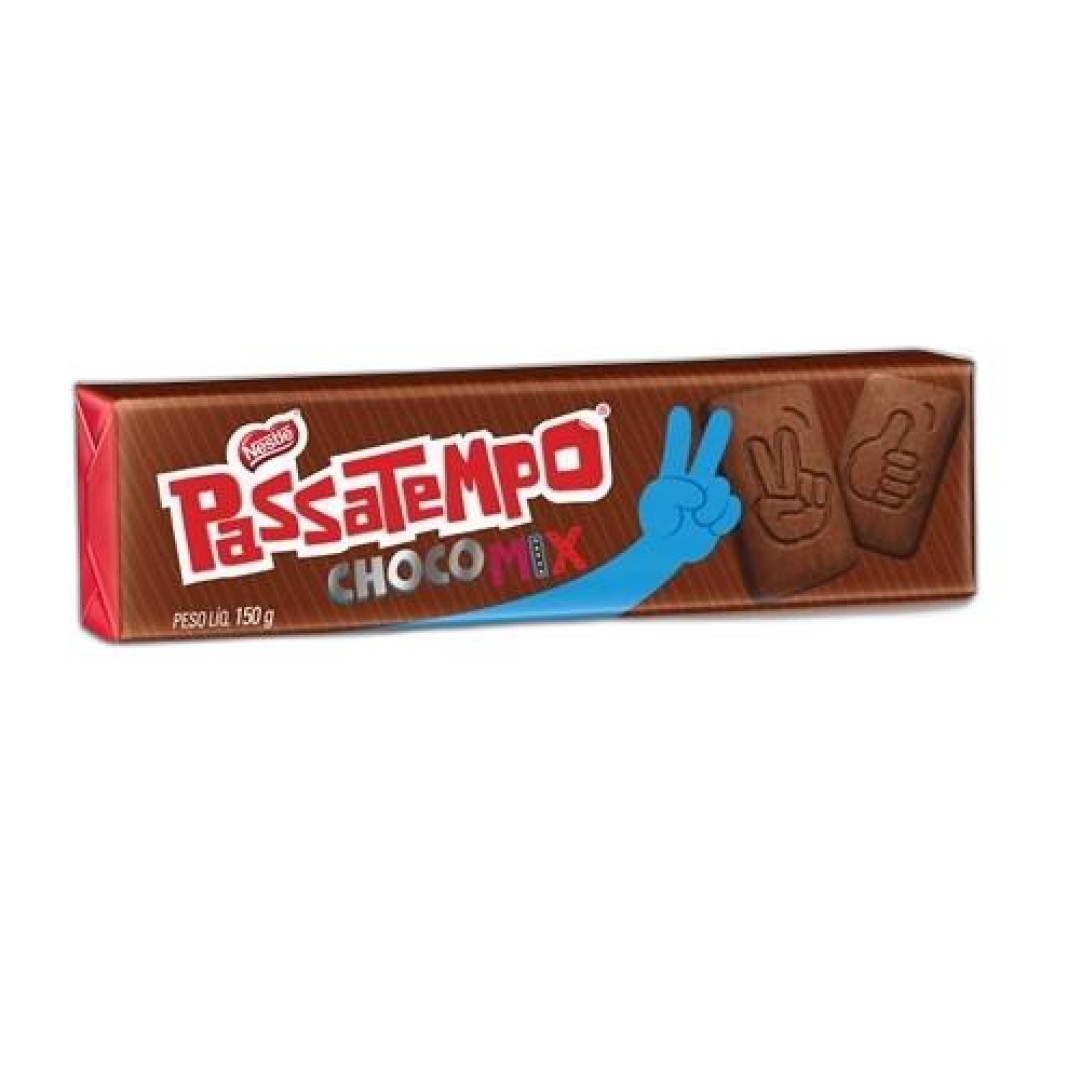 Detalhes do produto Bisc Passatempo Chocomix 150Gr Nestle Chocolate