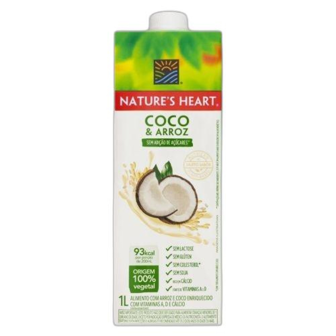 Detalhes do produto Bebida Natures Heart 1Lt Nestle Coco