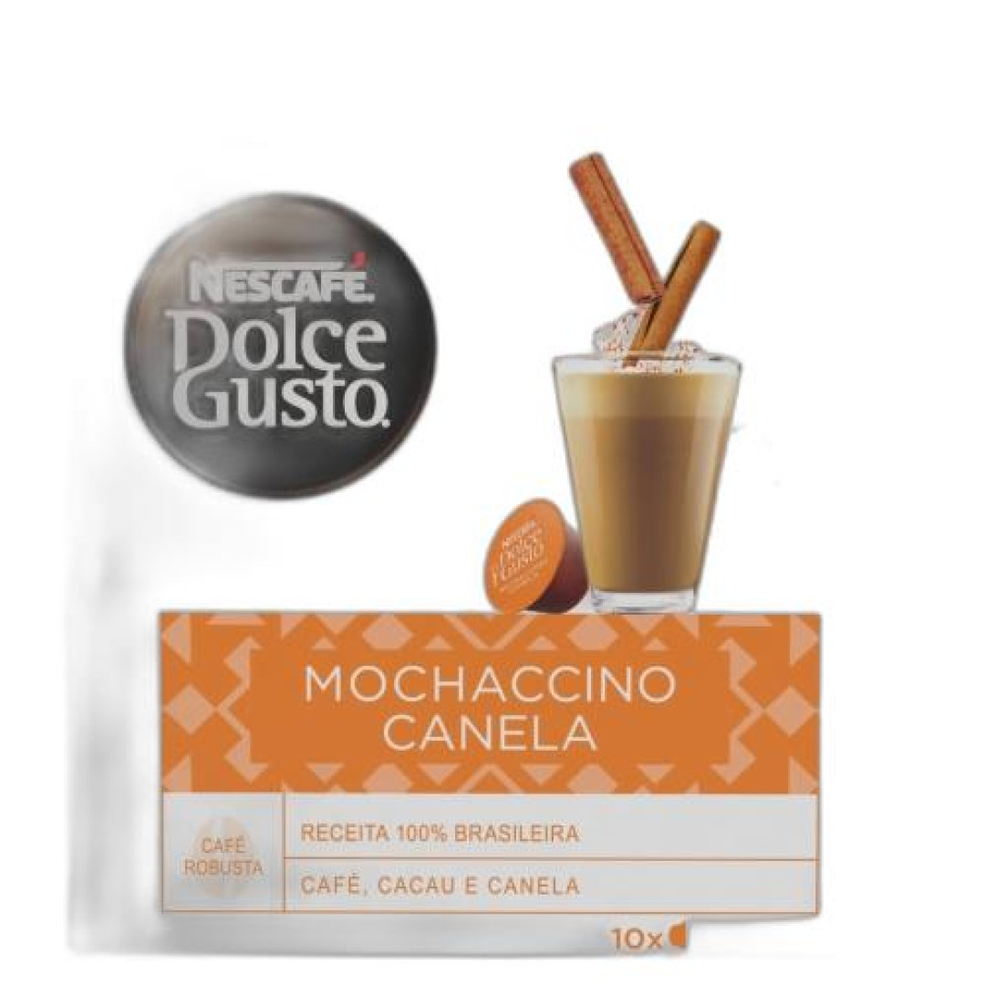 Detalhes do produto Cafe Dolce Gusto Capsula 10Un Nescafe Mochacci.canela