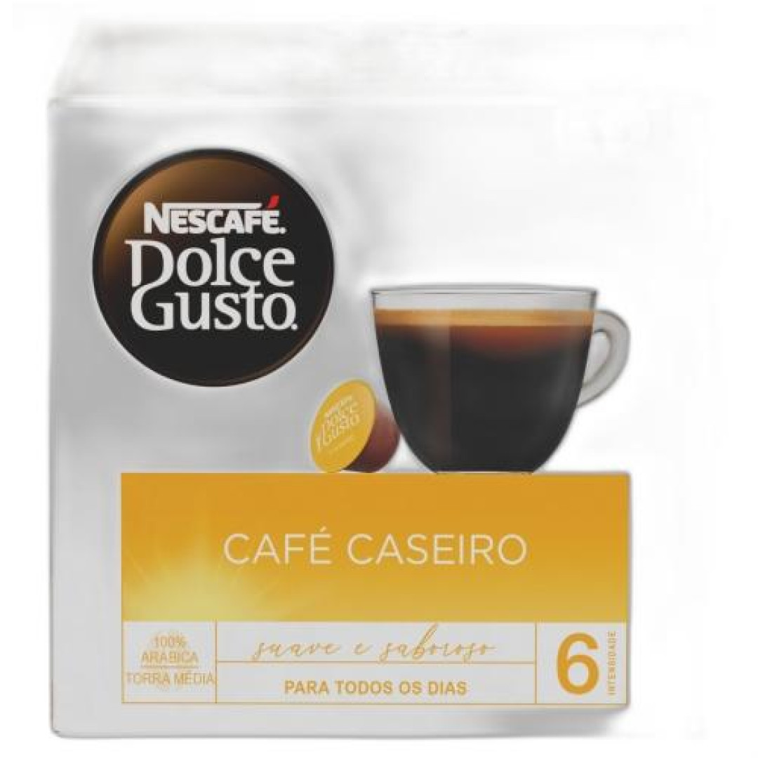 Detalhes do produto Cafe Dolce Gusto Capsula 10Un Nescafe Cafe Caseiro