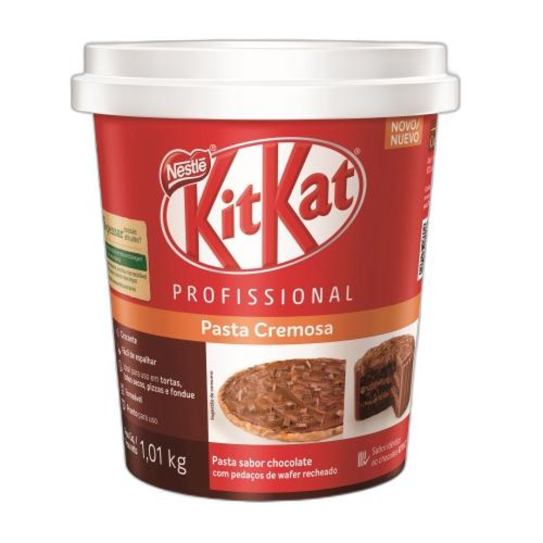 Detalhes do produto Pasta Para Cobert Kitkat 1,01Kg Nestle Chocolate